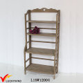 Handmade Solid Fir Wood Plant Display Flower Pot Shelf